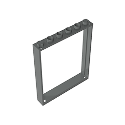42205 | Window 1 x 6 x 6 Flat Front