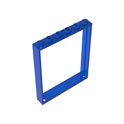 42205 | Window 1 x 6 x 6 Flat Front