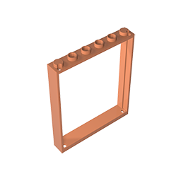 42205 | Window 1 x 6 x 6 Flat Front