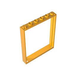 42205 | Window 1 x 6 x 6 Flat Front