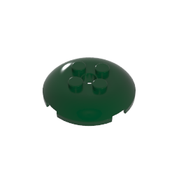 65138 | Brick, Round 4 x 4 x 2/3 Dome Top with Hole