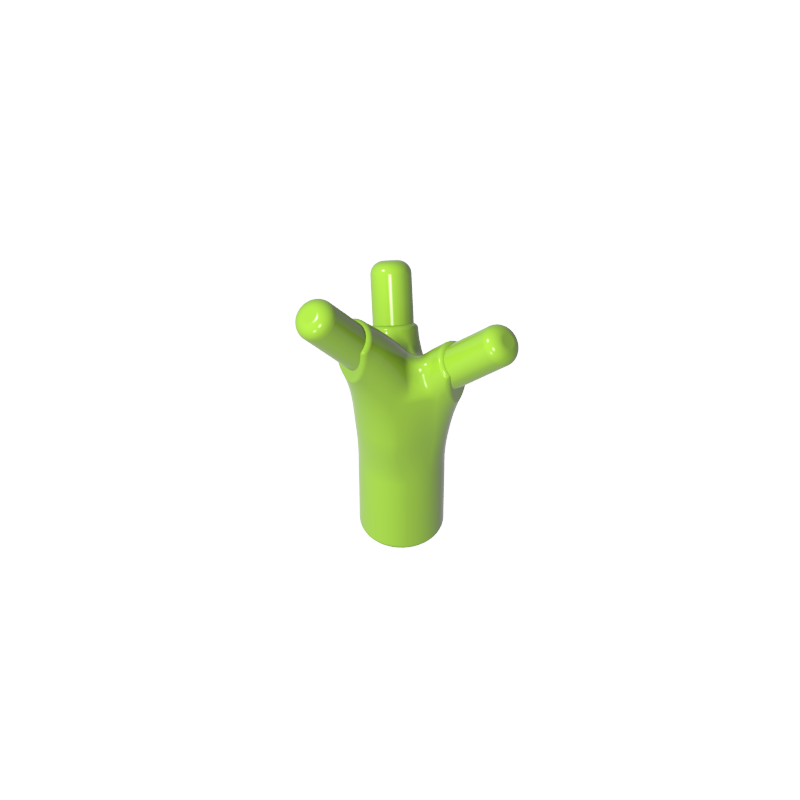 68211 | Plant Flower Stem with Bar and 3 Stems Short