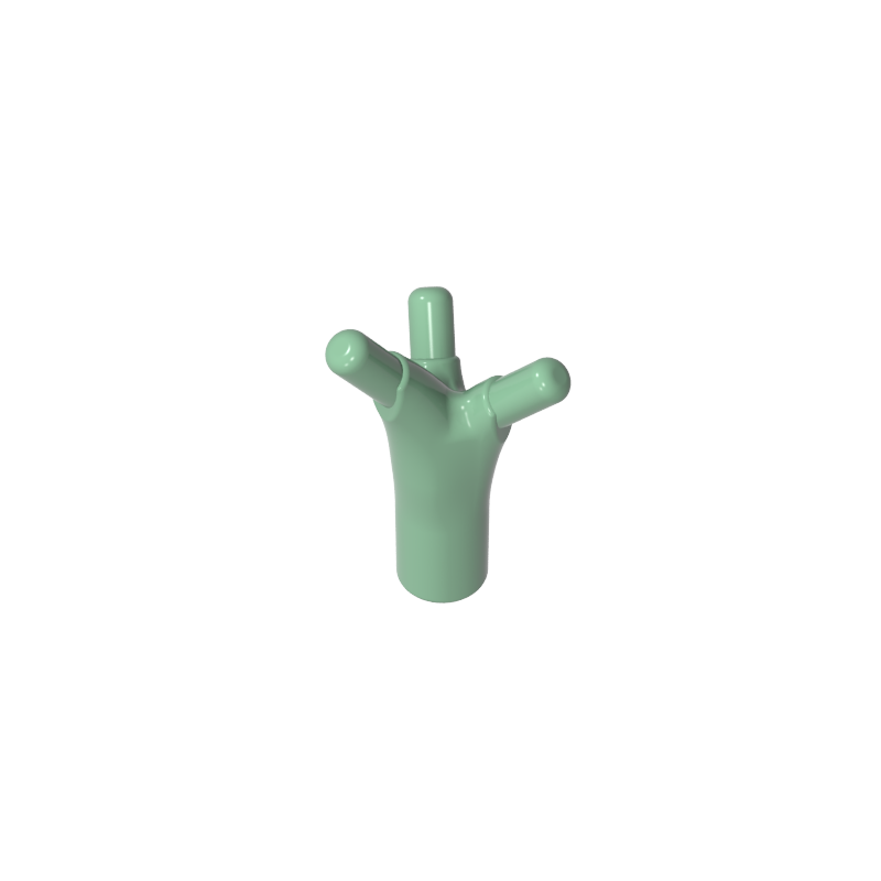 68211 | Plant Flower Stem with Bar and 3 Stems Short