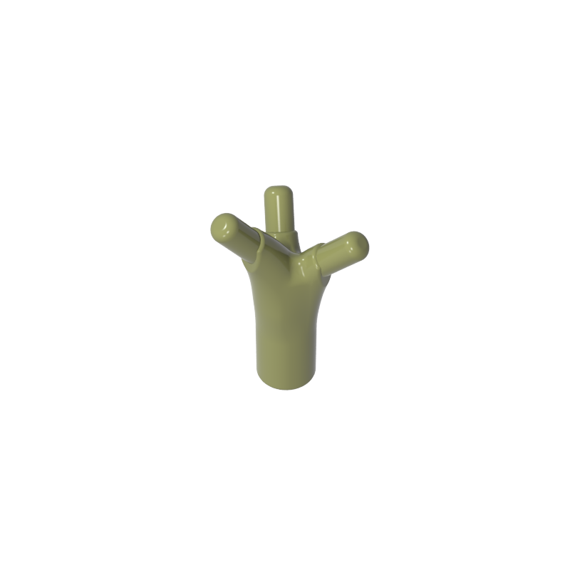 68211 | Plant Flower Stem with Bar and 3 Stems Short