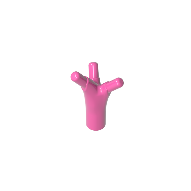 68211 | Plant Flower Stem with Bar and 3 Stems Short