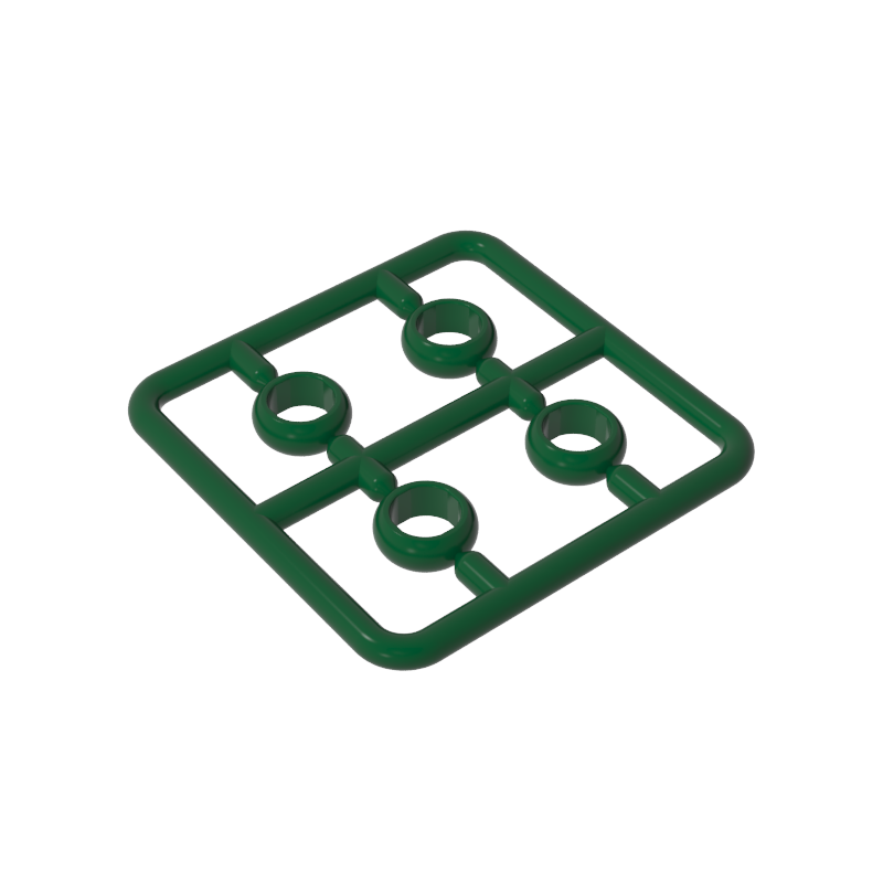 11010 | Figure, Utensil Ring 1 x 1 , 4 on Sprue