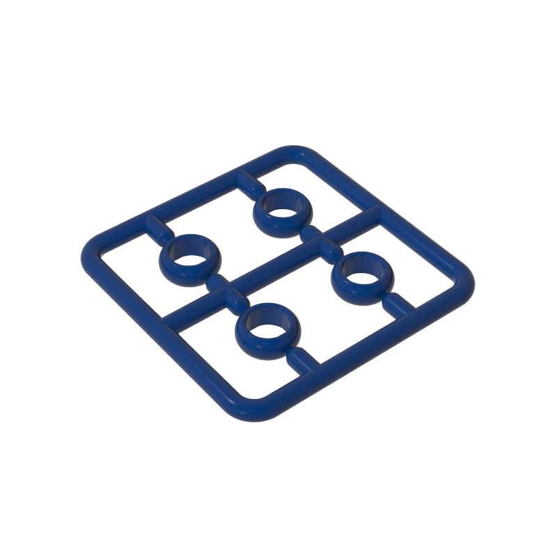 11010 | Figure, Utensil Ring 1 x 1 , 4 on Sprue