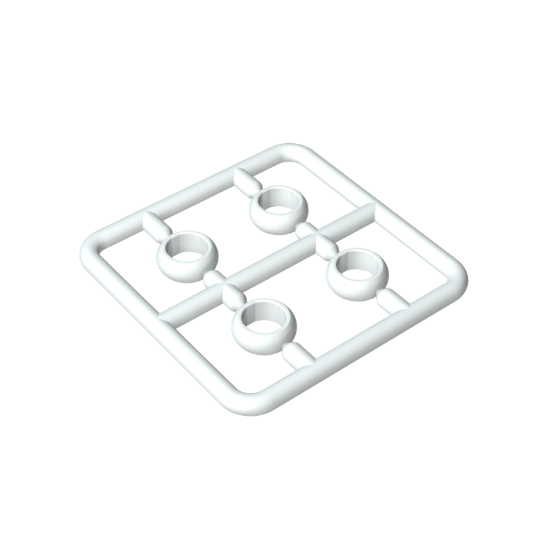 11010 | Figure, Utensil Ring 1 x 1 , 4 on Sprue