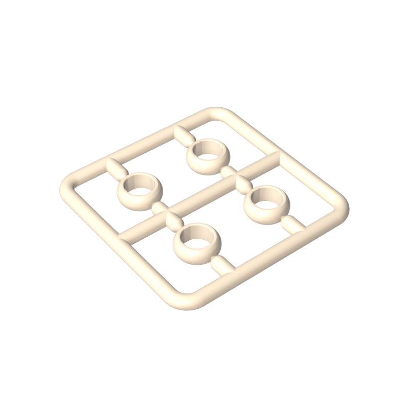 11010 | Figure, Utensil Ring 1 x 1 , 4 on Sprue