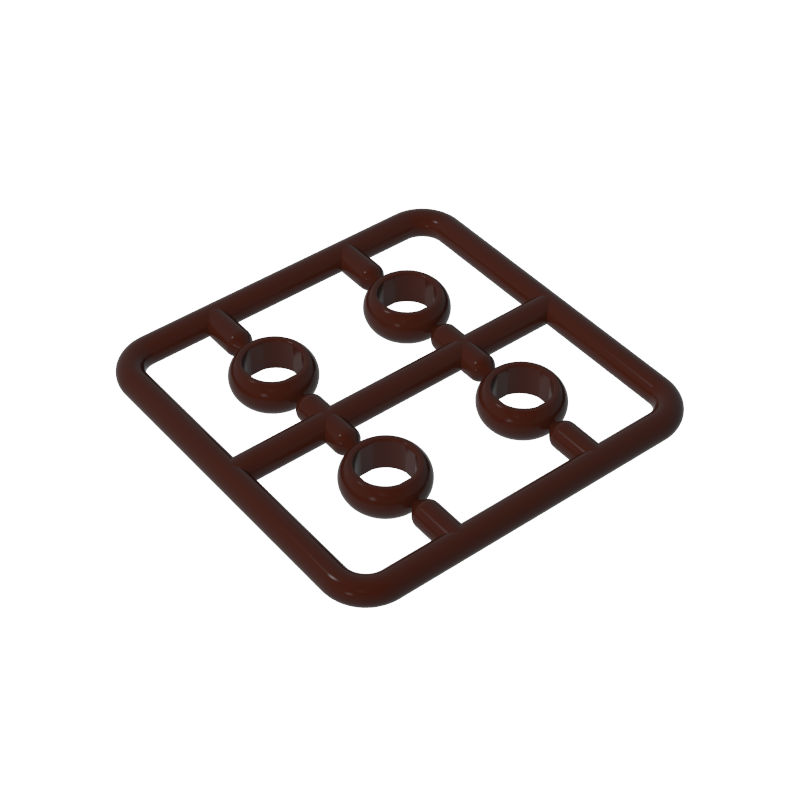 11010 | Figure, Utensil Ring 1 x 1 , 4 on Sprue