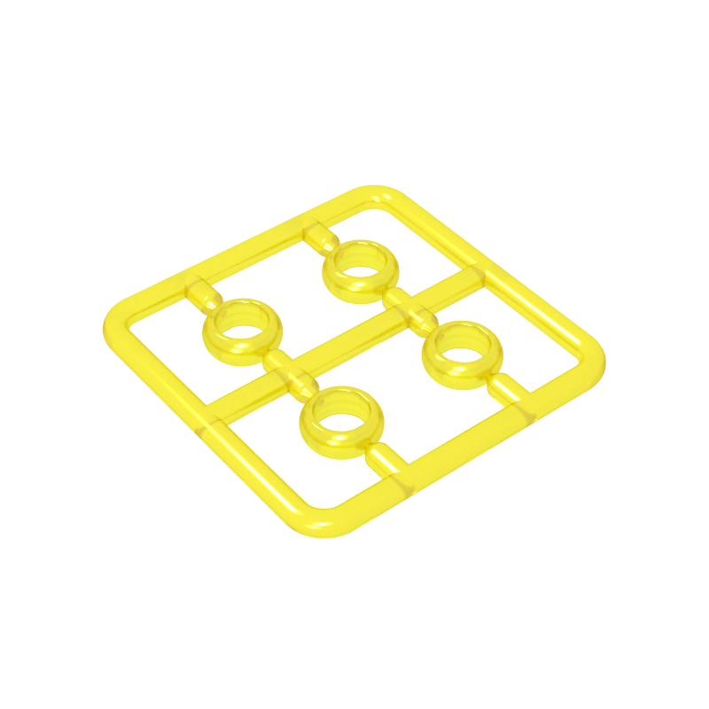 11010 | Figure, Utensil Ring 1 x 1 , 4 on Sprue
