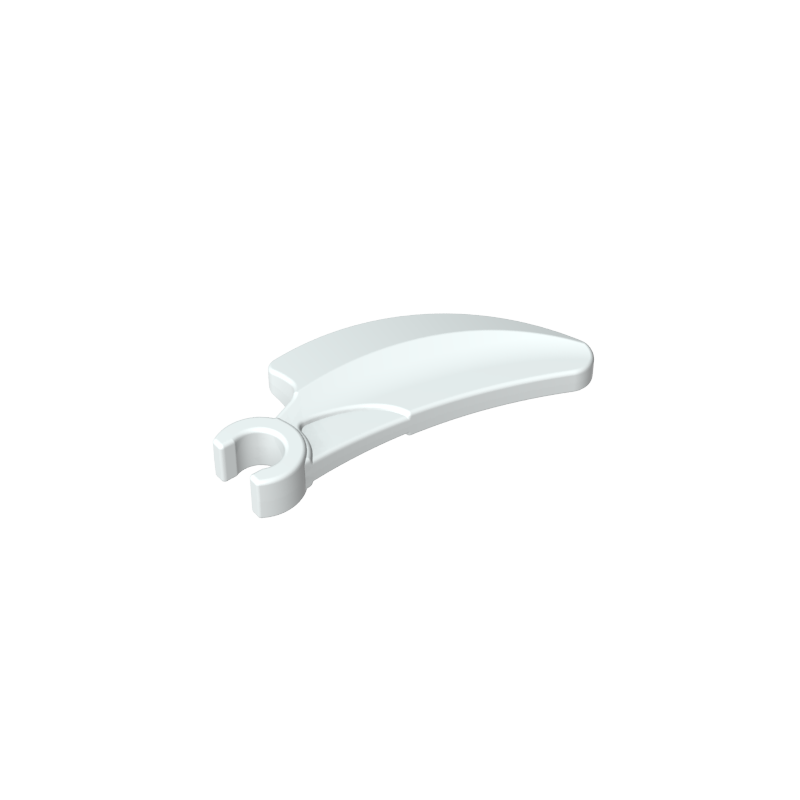 16770 | Barb / Claw / Horn / Tooth with Clip, Curved