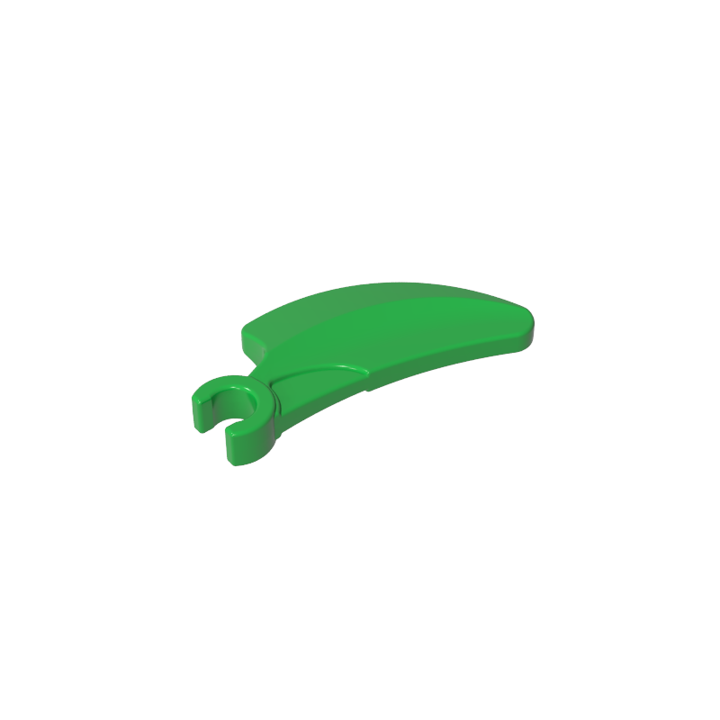 16770 | Barb / Claw / Horn / Tooth with Clip, Curved