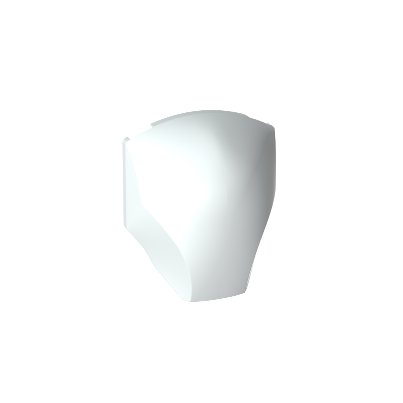 85834 | Large Figure Armor, Smooth with 2 x 2 Round Brick Attachment