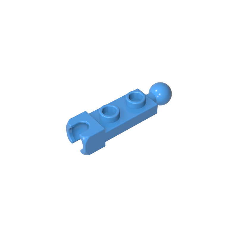 14419 | Plate, Modified 1 x 2 with Tow Ball and Small Tow Ball Socket on Ends