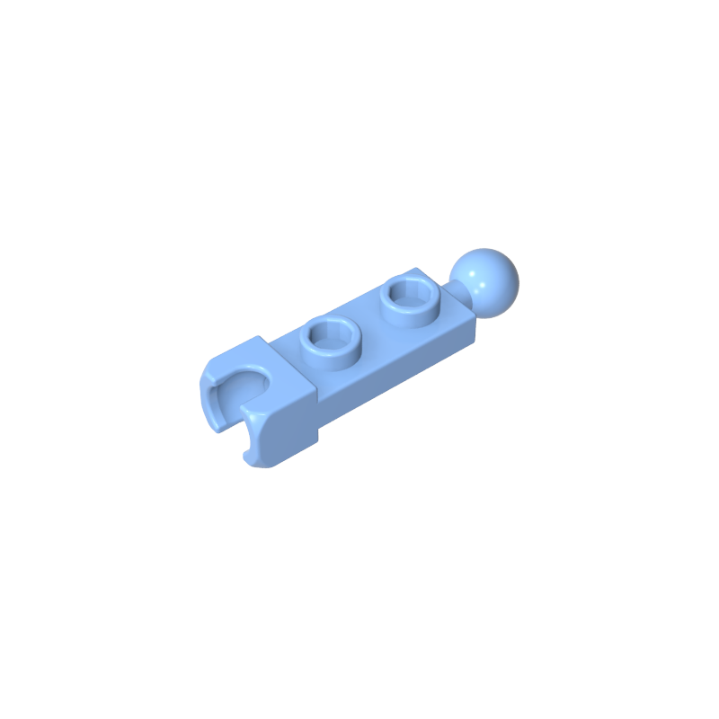 14419 | Plate, Modified 1 x 2 with Tow Ball and Small Tow Ball Socket on Ends