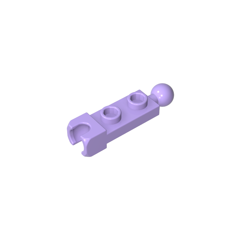 14419 | Plate, Modified 1 x 2 with Tow Ball and Small Tow Ball Socket on Ends