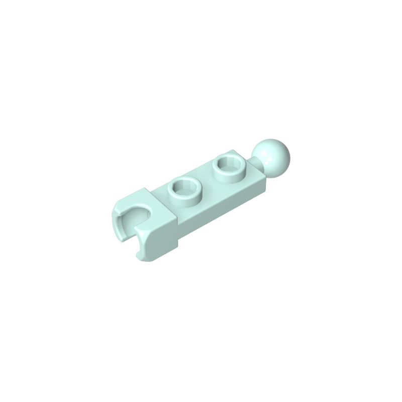14419 | Plate, Modified 1 x 2 with Tow Ball and Small Tow Ball Socket on Ends
