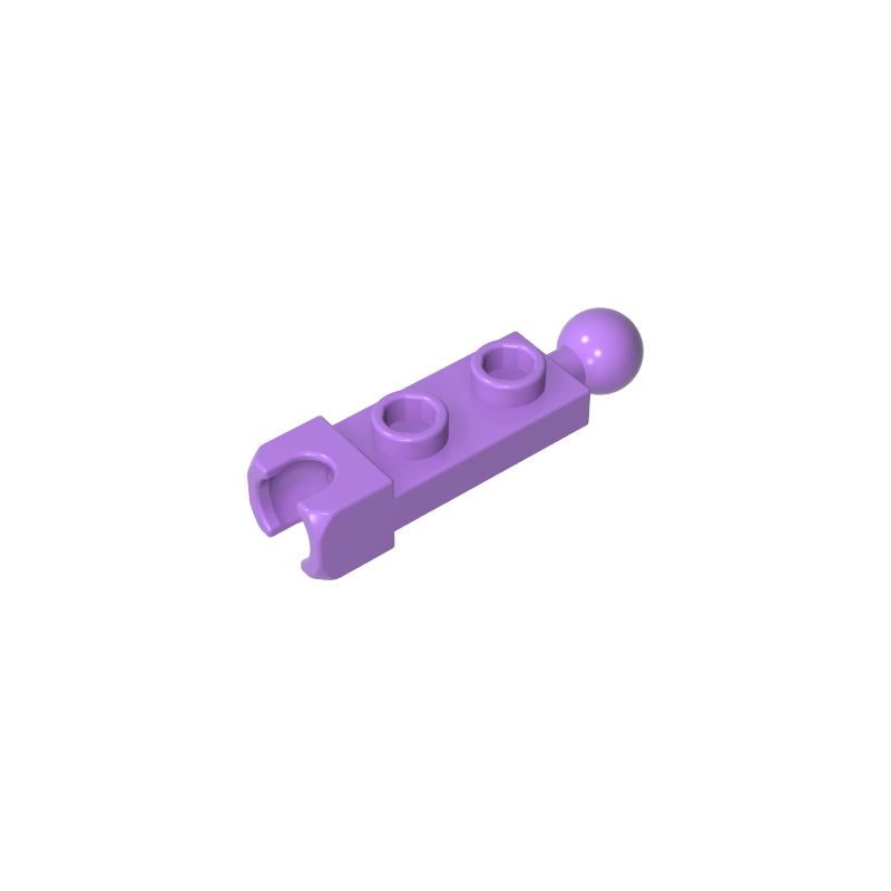 14419 | Plate, Modified 1 x 2 with Tow Ball and Small Tow Ball Socket on Ends