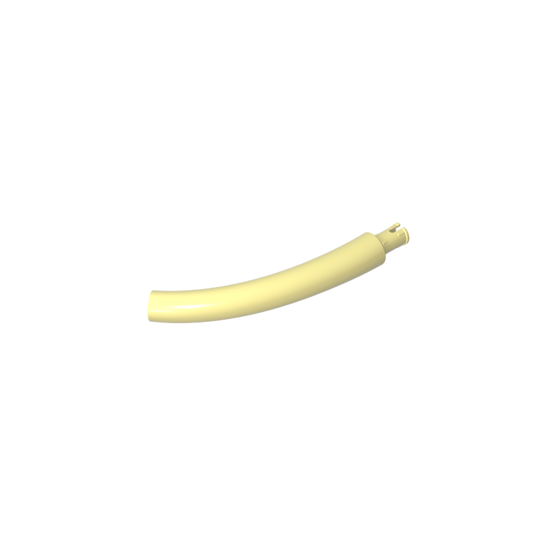 40378 | Dinosaur Tail / Neck Middle Section with Bar Hole and Technical Pin
