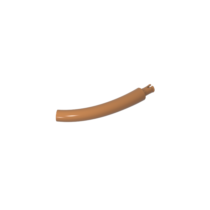 40378 | Dinosaur Tail / Neck Middle Section with Bar Hole and Technical Pin