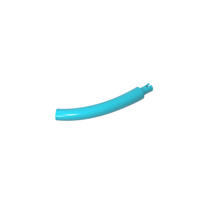 40378 | Dinosaur Tail / Neck Middle Section with Bar Hole and Technical Pin