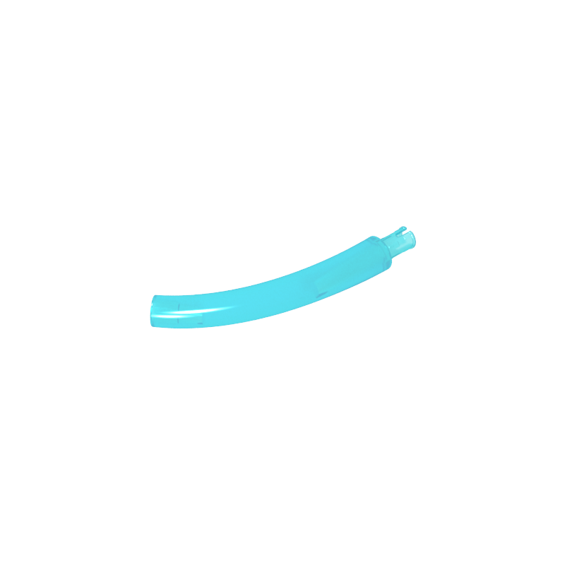 40378 | Dinosaur Tail / Neck Middle Section with Bar Hole and Technical Pin