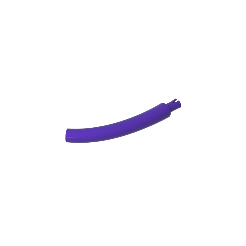 40378 | Dinosaur Tail / Neck Middle Section with Bar Hole and Technical Pin