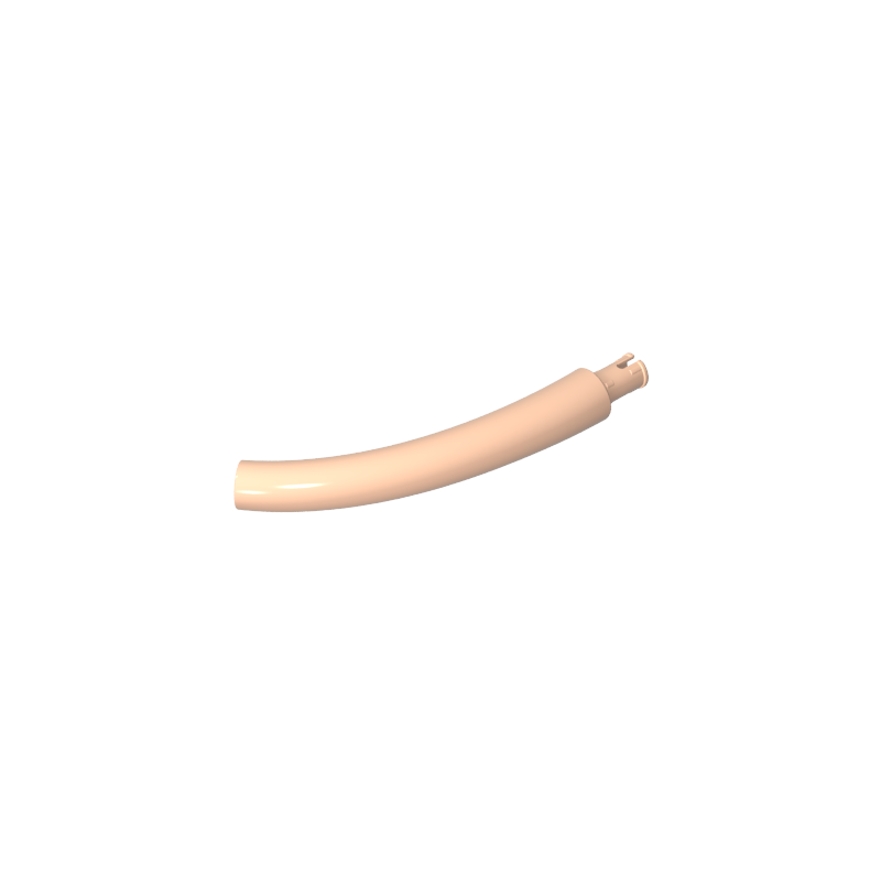 40378 | Dinosaur Tail / Neck Middle Section with Bar Hole and Technical Pin