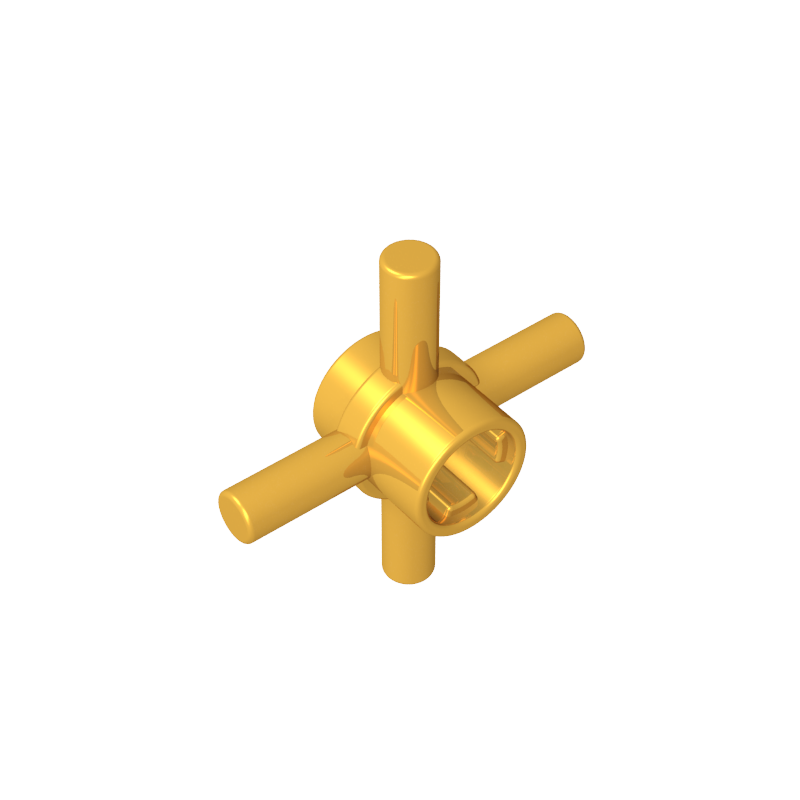 48723 | Technical Axle Connector Hub with 4 Bars and Pin Hole