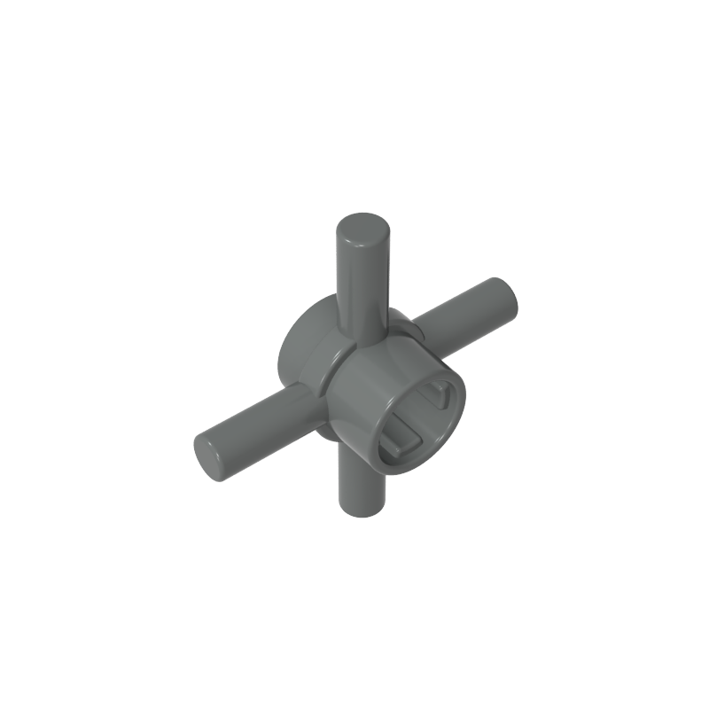 48723 | Technical Axle Connector Hub with 4 Bars and Pin Hole