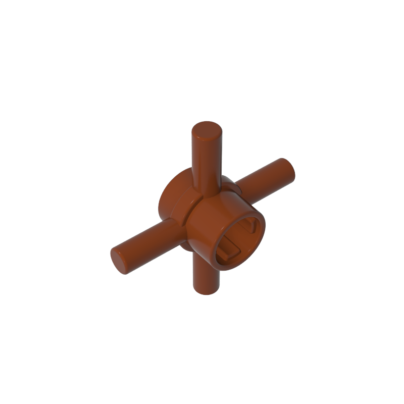 48723 | Technical Axle Connector Hub with 4 Bars and Pin Hole