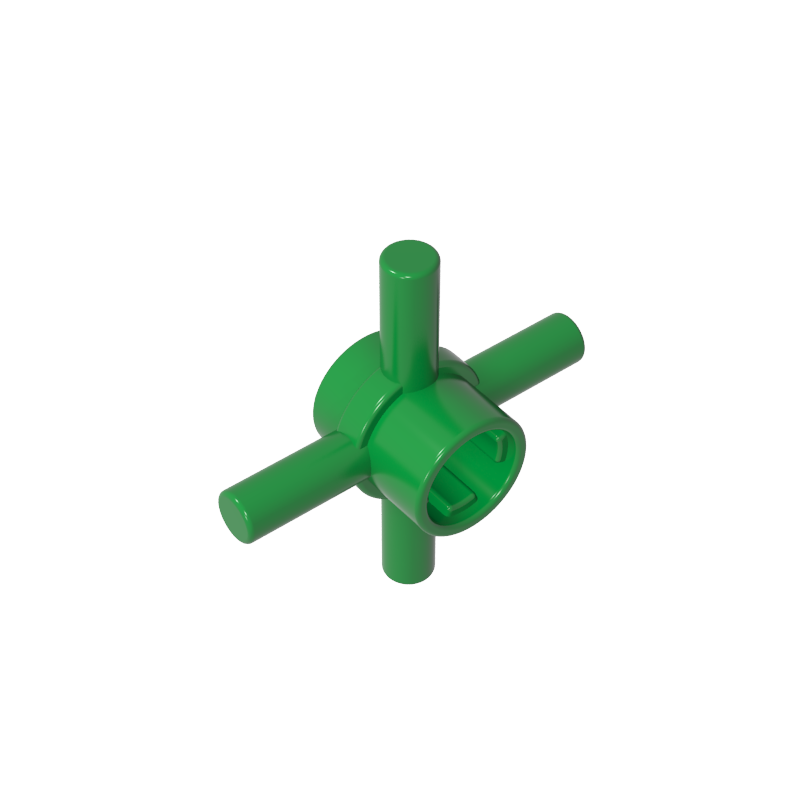 48723 | Technical Axle Connector Hub with 4 Bars and Pin Hole