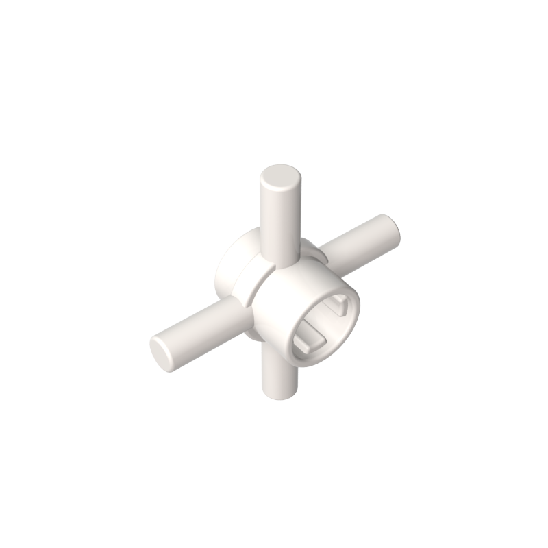 48723 | Technical Axle Connector Hub with 4 Bars and Pin Hole