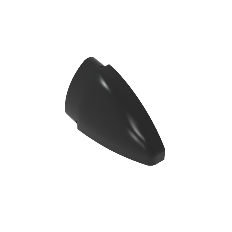 2438 | Technical Panel Curved 5 x 3 x 2 Corner Quarter Ellipse, Left