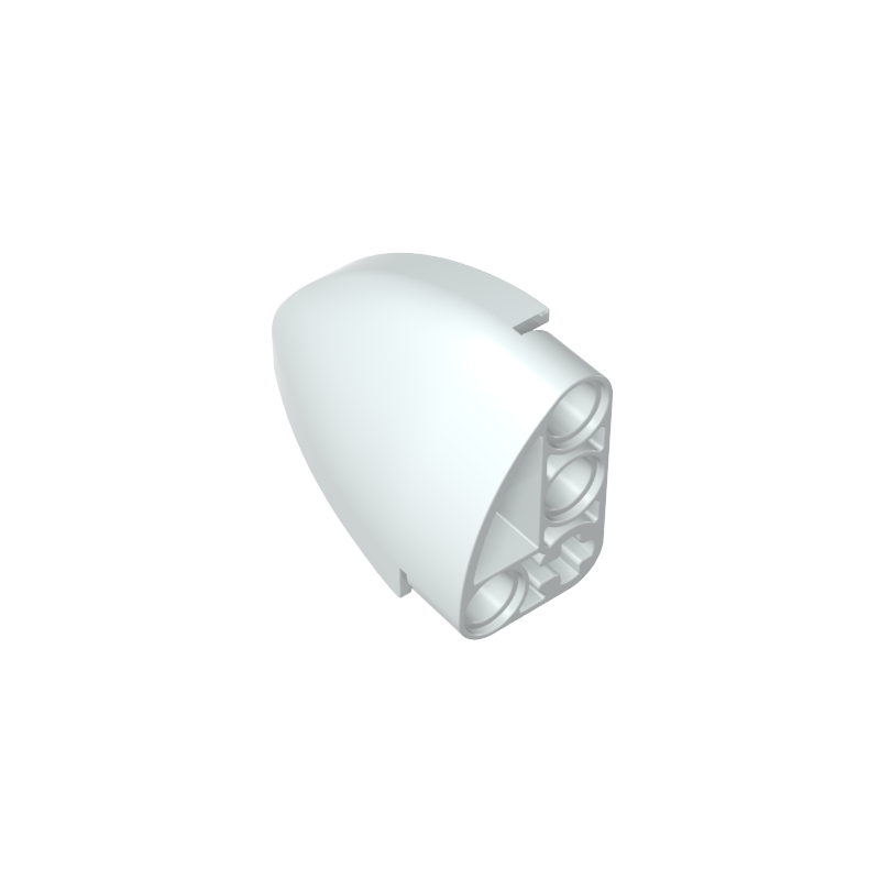 2442 | Technical Panel Curved 5 x 3 x 2 Corner Quarter Ellipse, Right