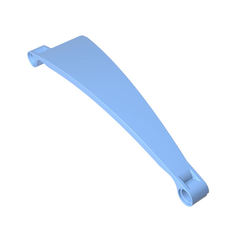 4527 | Technical, Panel Curved #52 3 x 13 Tapered Left