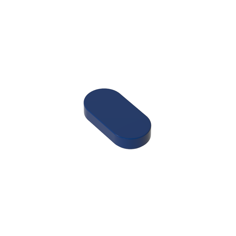 1126 | Tile, Round 1 x 2 Oval