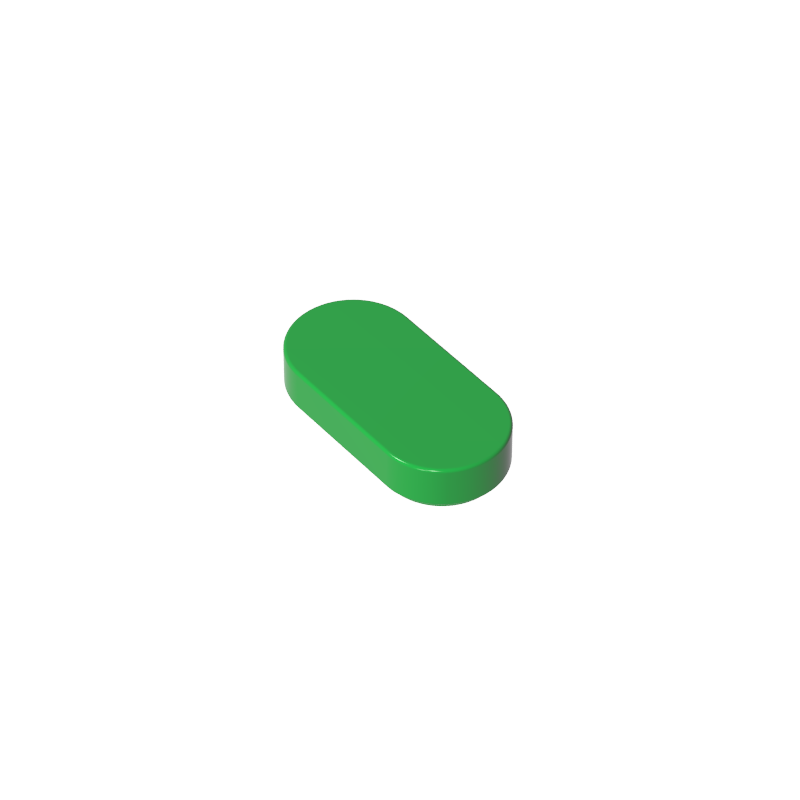 1126 | Tile, Round 1 x 2 Oval