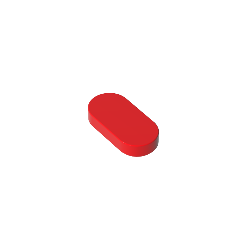 1126 | Tile, Round 1 x 2 Oval