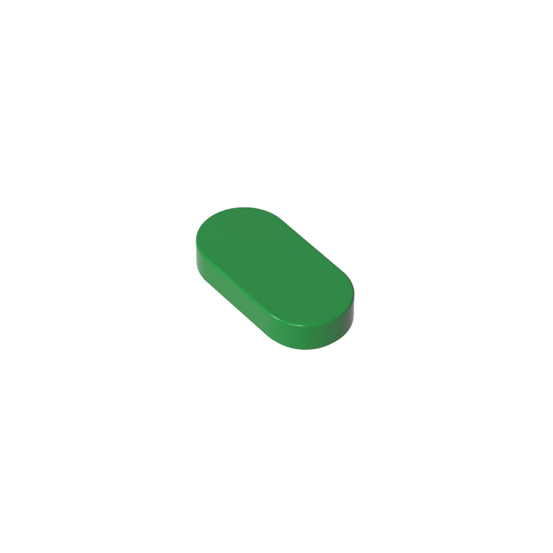 1126 | Tile, Round 1 x 2 Oval