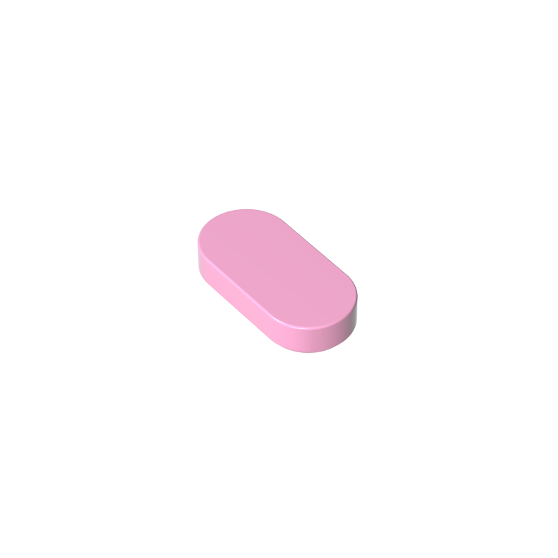 1126 | Tile, Round 1 x 2 Oval