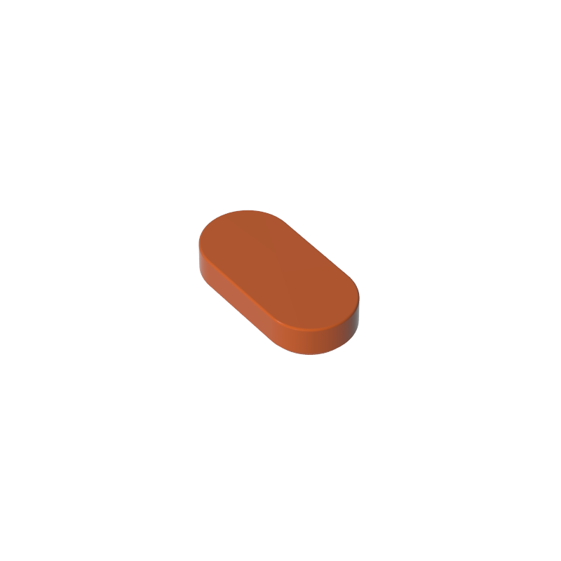 1126 | Tile, Round 1 x 2 Oval