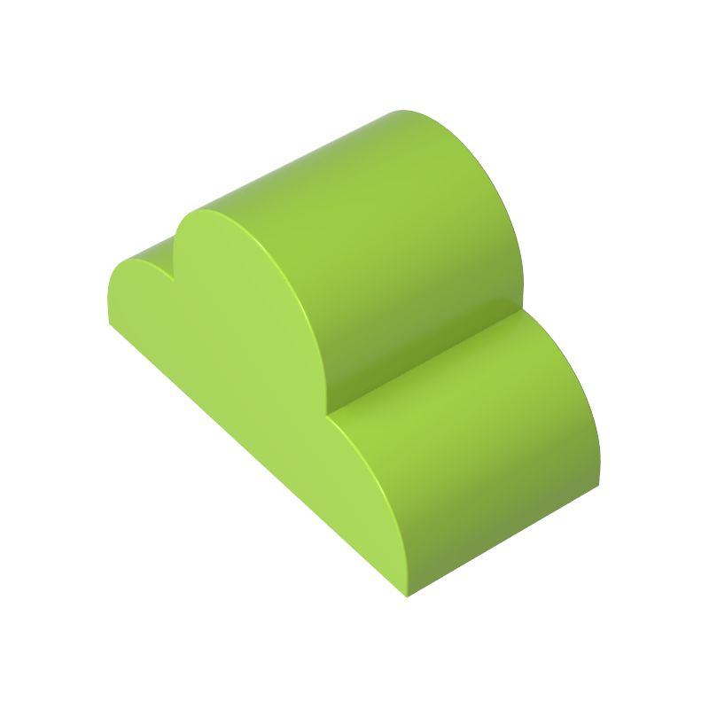 6216 | Slope, Curved 4 x 2 x 2 Triple
