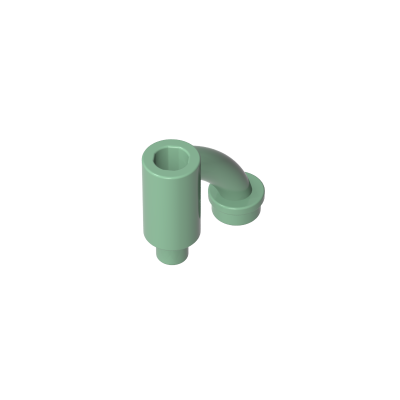 1566 | Plant Stem / Stalk with Bar, Bar Holder, and Hollow Stud