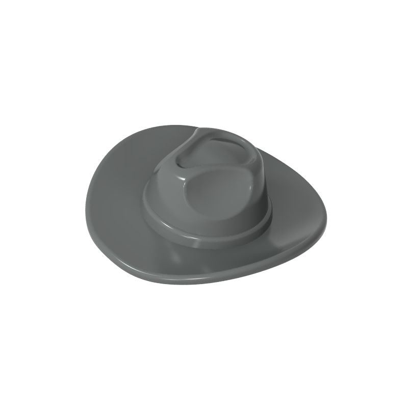 61506 | Headgear Hat, Wide Brim Outback Style (Fedora)