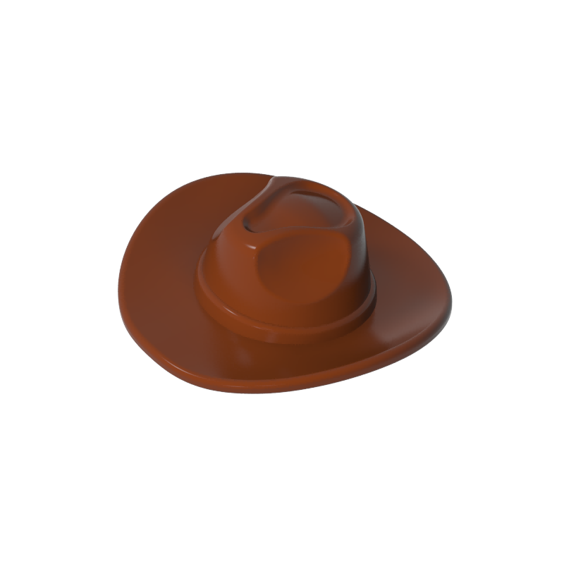 61506 | Headgear Hat, Wide Brim Outback Style (Fedora)