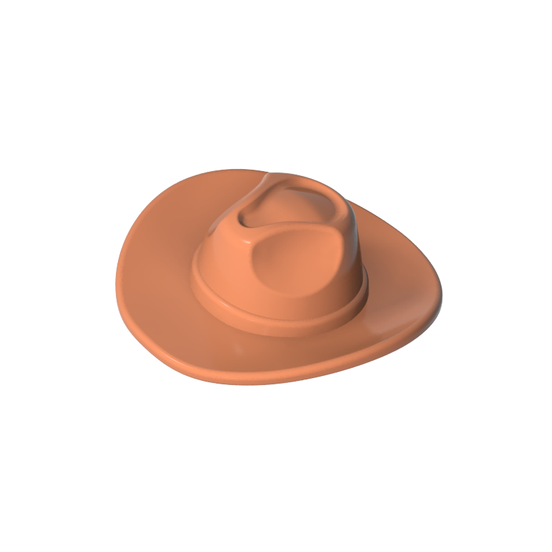 61506 | Headgear Hat, Wide Brim Outback Style (Fedora)