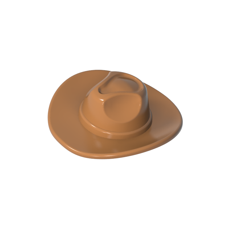 61506 | Headgear Hat, Wide Brim Outback Style (Fedora)