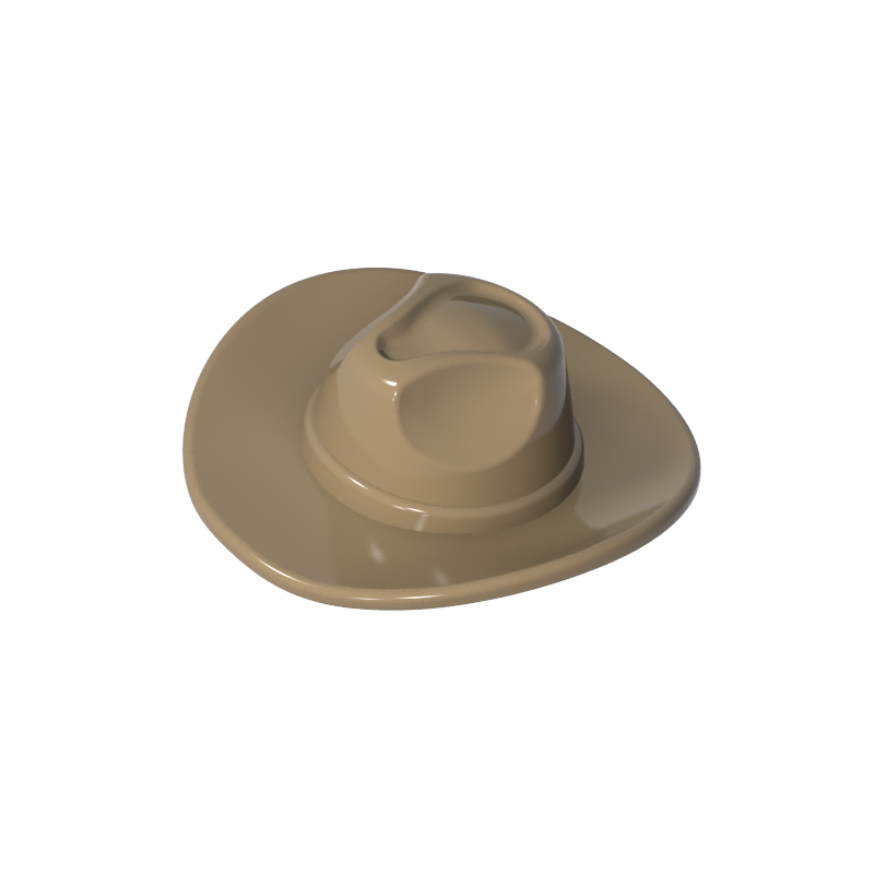 61506 | Headgear Hat, Wide Brim Outback Style (Fedora)